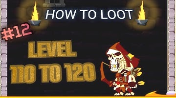 How to loot || level 110 to 120 || part twelve || smart game || pin pull & hero rescue