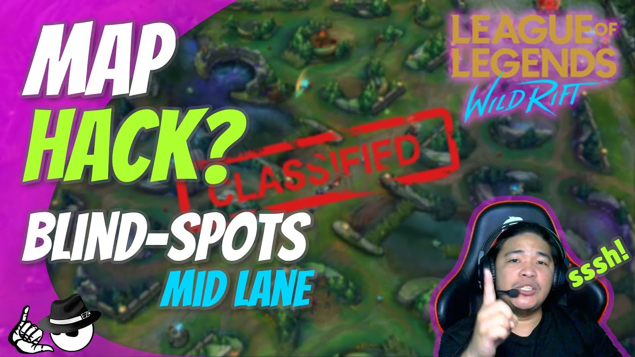 Wild Rift Tutorial - Map Guide Blind-spots in Middle Lane - YouTube