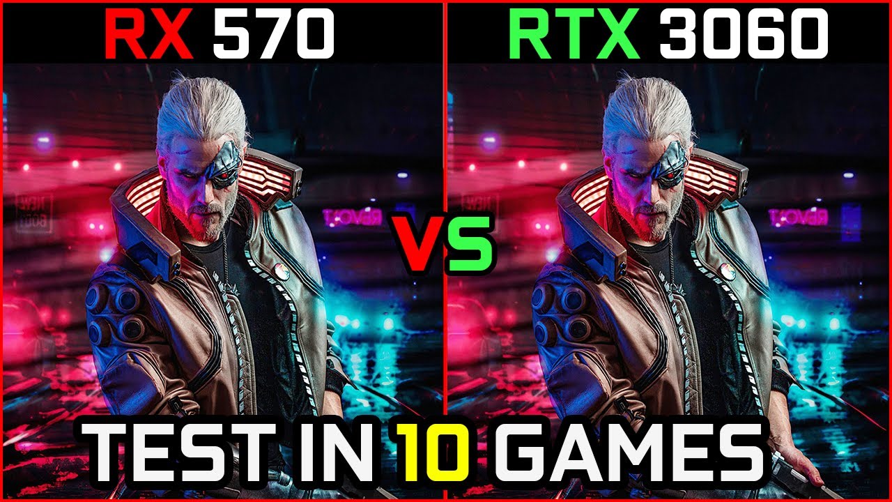 RX 570 vs RTX 3060 | How Big is the Difference? | 2021