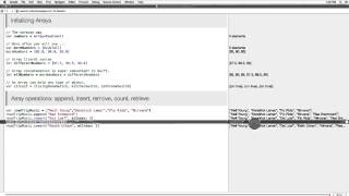 Celebrity Array Operations Profile