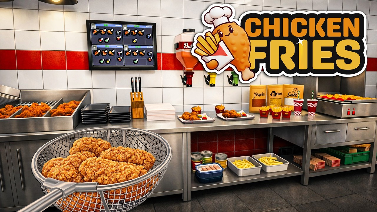Chicken Fries Simulator | Demo | No Commentary