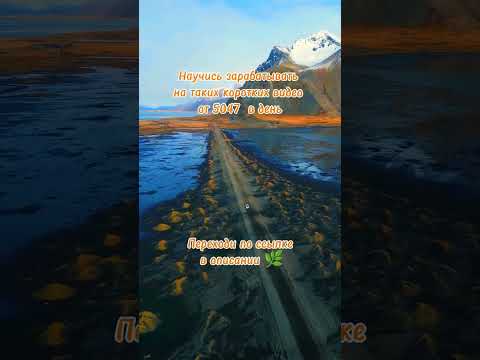 Новый способ заработка на коротких видео