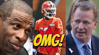 Roger Goodell WARNS Shedeur Sanders Over Deion’s Comments 😳 NFL Sends a Message!