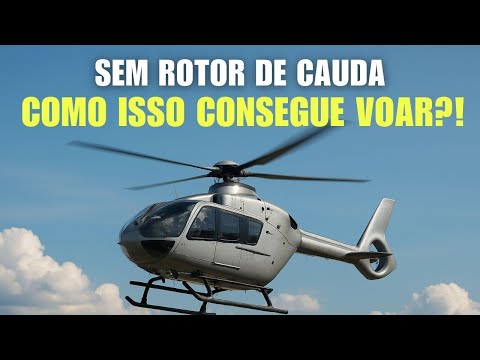 O que acontece se um helicóptero não tiver rotor traseiro?
