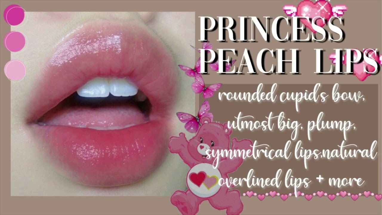 ༉‧₊˚✧ 𝓹𝓮𝓪𝓬𝓱𝔂: princess peach lips combo*ೃ࿐ calm version (Aiko's Potions RE-UPLOAD)