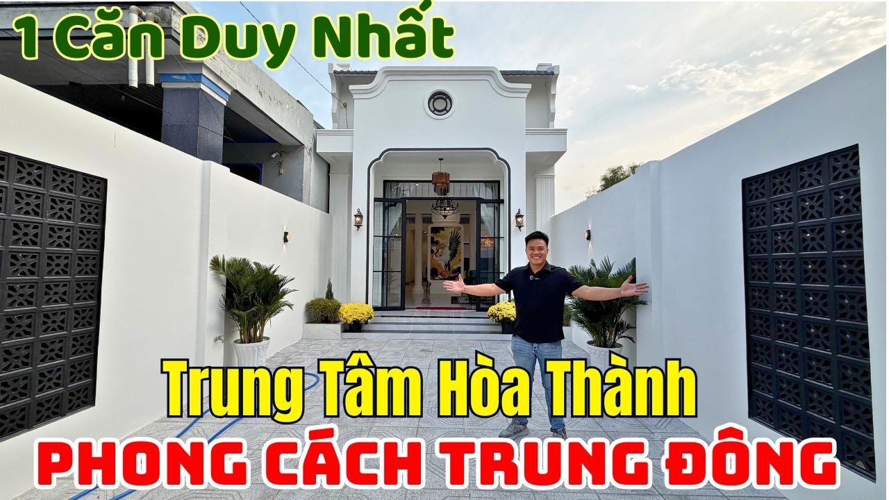 Phong Cách Trung Đông . Đẹp Độc Lạ , FULL DECOR XỊN – CHỈ 1 TỶ 990 Trung Tâm Hòa Thành