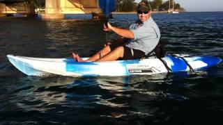 Testing Cool Water Kayaks @ The South Coast Caravan, Camping & Holiday Expo 2011