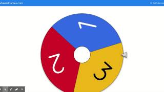 Game Board Spinner for Google Slides