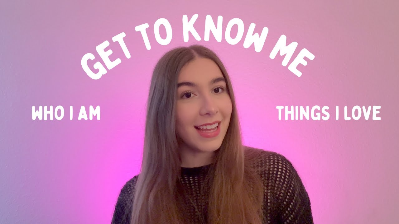 GET TO KNOW ME - introducing myself and my music/youtube journey - YouTube