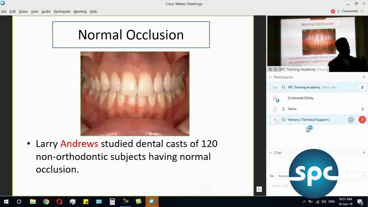 Orthodontic lecture 1 part 1 - SPC training Academy