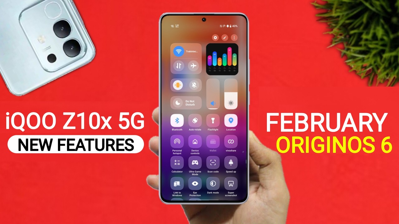 iQOO Z10x 5G OriginOS 6 February Update Release | Android 16 Official Update Confirm Date 