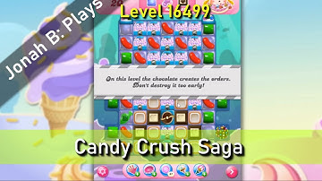Candy Crush Saga Level 16499