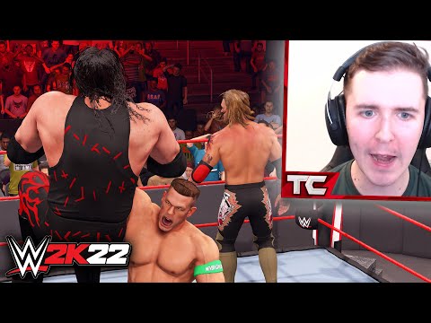 WWE 2K22 If HIT With CHOKESLAM You're ELIMINATED!!