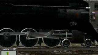 Msts Black Sp 4449 In Action