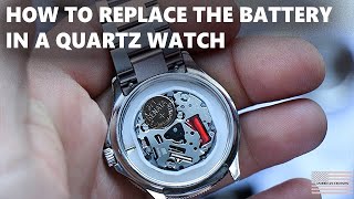 How to Replace the Battery in a Quartz Watch