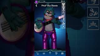 FNaF AR Bonnie FNaF Plus Workshop Animations #shorts #fnafplus #animation