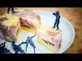 Pink Camouflage Ice Cream Cake ピンクの迷彩アイスケーキで夏と戦う