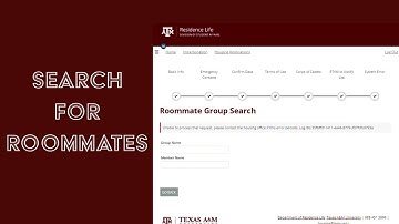 Housing Application Phase III - Roommate Selection