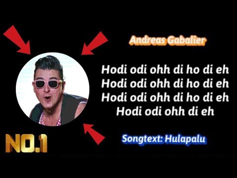 HULAPALU MIT SONGTEXT VON ANDREAS GABALIER (ORIGINAL)