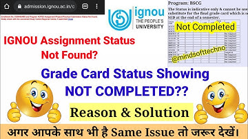 Enrollment Number Not Found & Grade Card Status Not Completed? | Reason & Solution in Details by MST