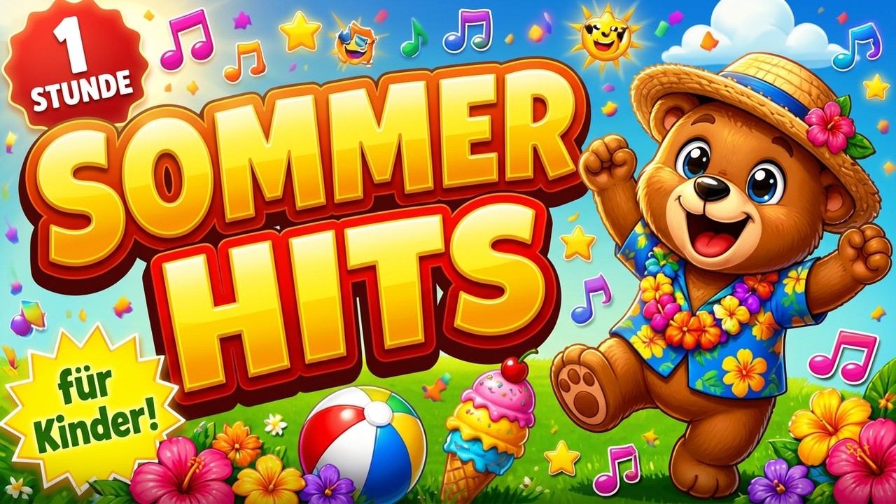 1 Stunde Sommer-Hits für Kinder