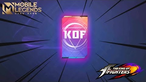 KOF DRAW EVENT BINGO 2023 ❗ MOBILE LEGENDS BANG BANG