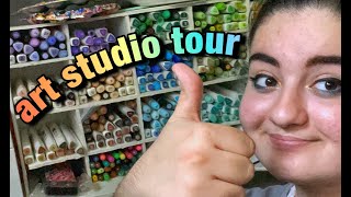 Art Studio Tour 2021 - isabella.drawsss