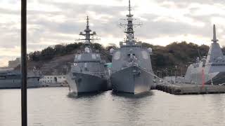 海上自衛隊 DDG-174 護衛艦きりしま、DD-116 護衛艦てるづき 2023.01.06