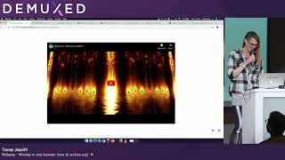 Lightning Talk #4: Tracey Jaquith - Webamp: Winamp in your browser (now at archive.org) 🐫