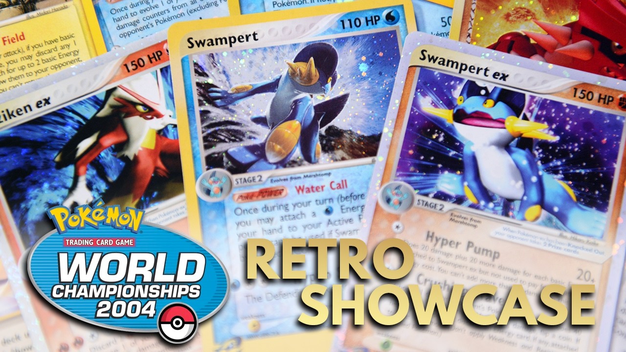 2004 world championship pokemon cards 2004 Retro Pokémon TCG Showcase !6K