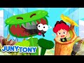 Insect-Eating Plants | Some Plants Eat Bugs! | The Monster Plants | Kids Songs & Stories | JunyTony
