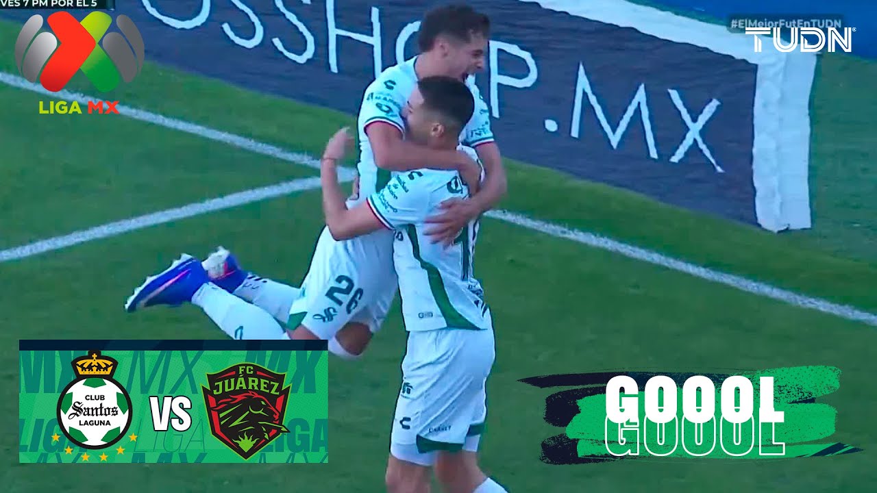 ¡GOL DE SANTOS! Bullaude vence a Jurado - Santos 1-0 Juárez | Liga MX - J3 Cl2026 | TUDN