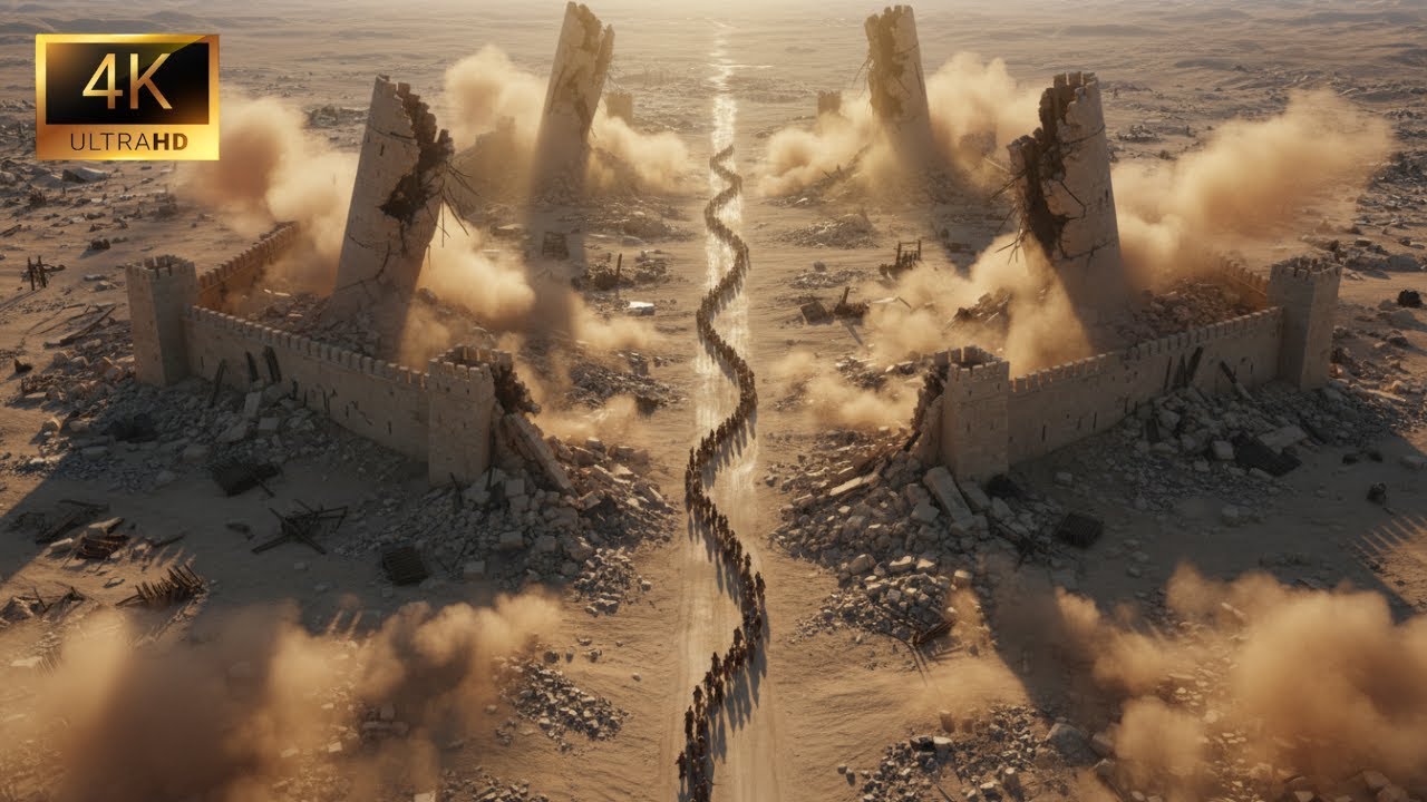 Падение Иерихона (2026) – Эпический библейский трейлер о вере, чудесах и невозможном в формате 4K.