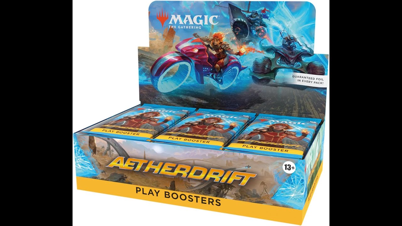 Aetherdrift Play Booster Box Opening