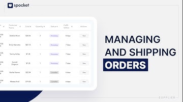 How to Manage and Ship Your Spocket Supplier Orders?