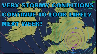 Very Stormy Conditions Continue to Look Likely Next Week! 31st August 2022