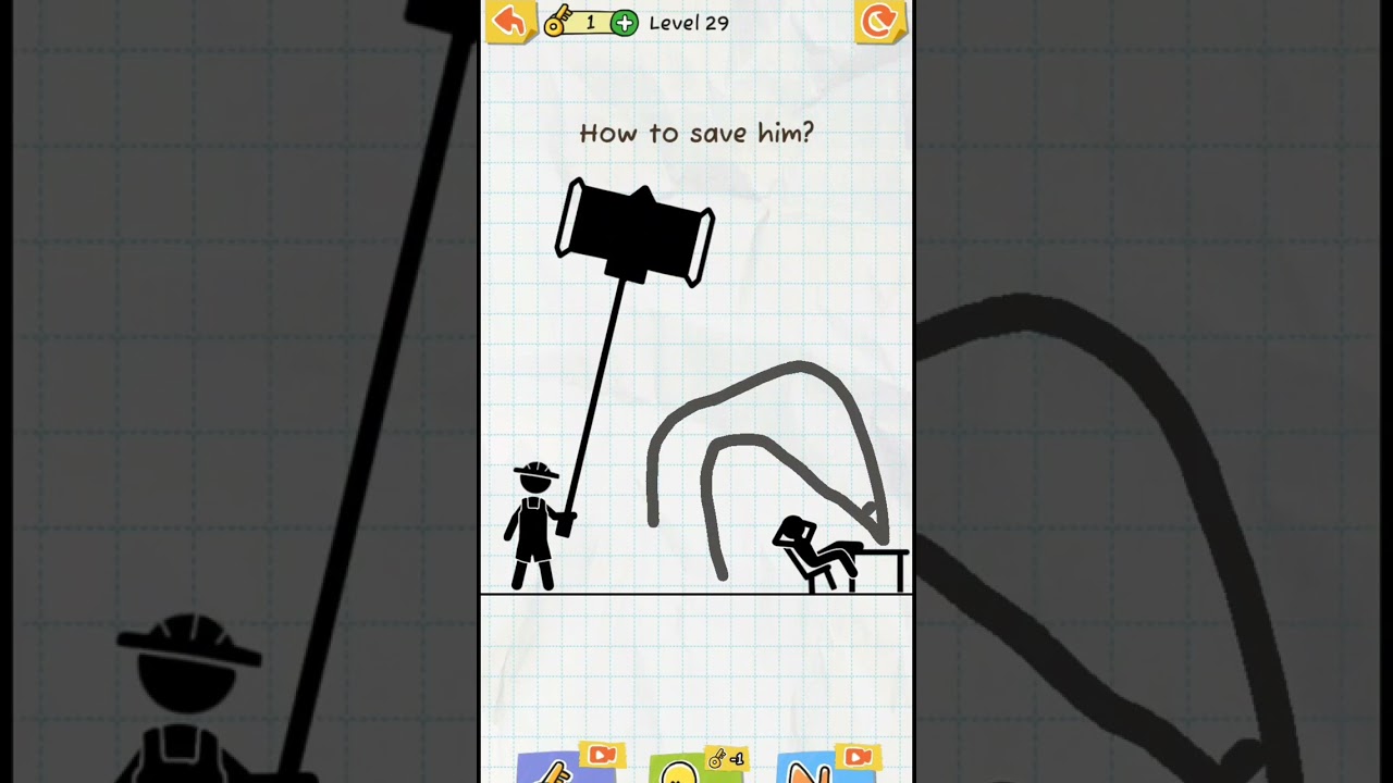 draw 2 save stickman puzzle game play 