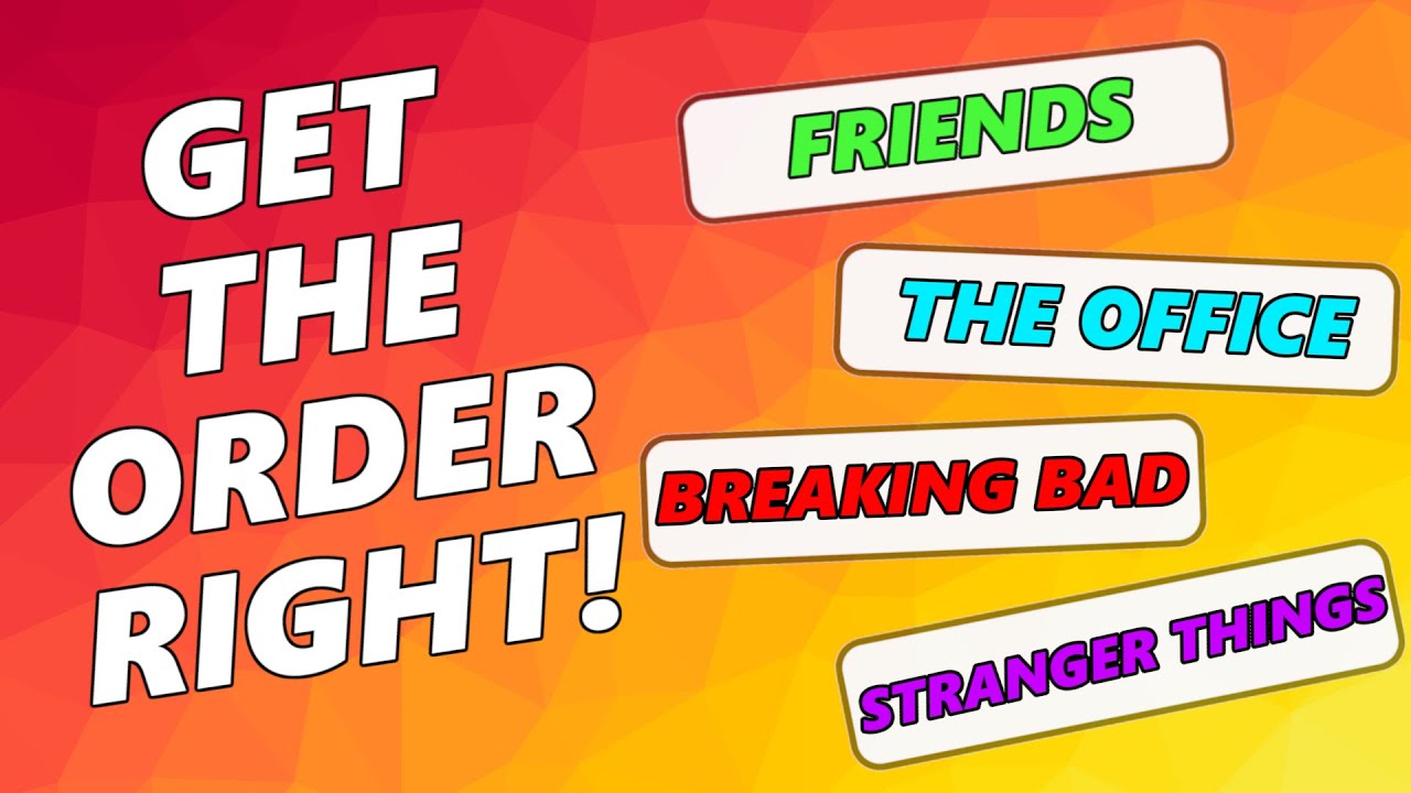 Rank This! Do YOU have what it takes to put things in order? - YouTube