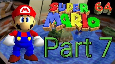 Super Mario 64 Walkthrough Part 7 - Hazy Maze Cave 100%