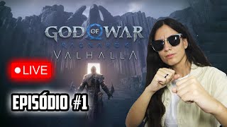 God of War Ragnarök Valhalla DLC - Vamos jogar LIVE! #1