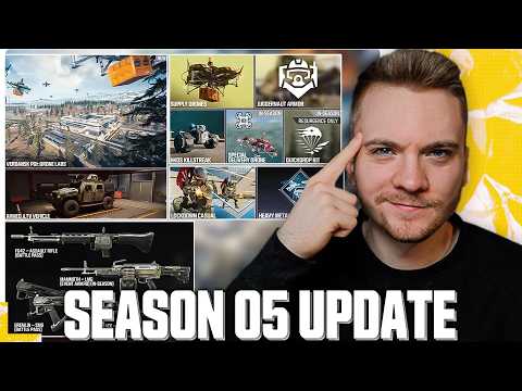 ALLE INFORMATIONEN zum NEUEN WARZONE SEASON 05 UPDATE!