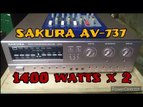 Sakura AV-737 (LAMAN-LOOB) - YouTube