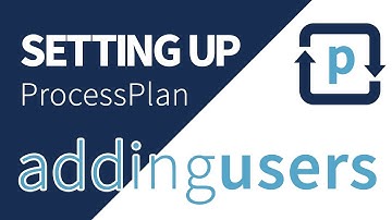 Setting Up ProcessPlan - Adding Users