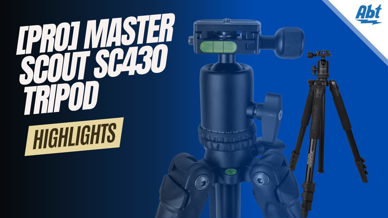 ProMaster Scout SC430 Camera Tripod