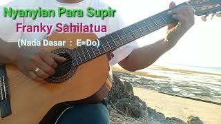 Nyanyian Para Supir - Franky Sahilatua | versi karaoke akustik (cover by Gitar Akustik)