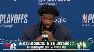 Philadelphia 76ers vs. Boston Celtics | Game 5 Postgame Media Availability