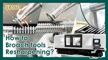 AXISCO - CNC Broach tool resharpening machine / CNC拉刀研磨機  UBS60