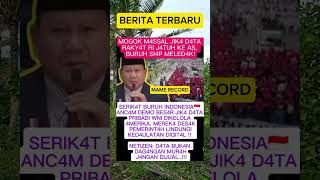 Mogok Masal Jika Data Rakyat Ri Jatuh Ke As Buruh Si4P Meledak