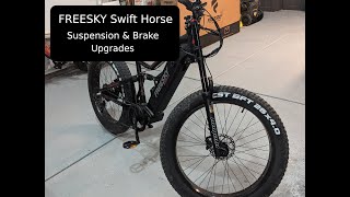 Freesky Swift Horse Suspension & Brake Upgrades