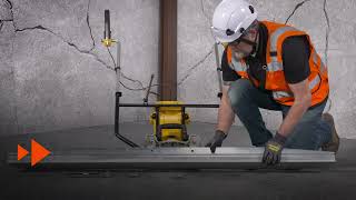 Video de configuración del mortero eléctrico DEWALT POWERSHIFT™ con hoja en L